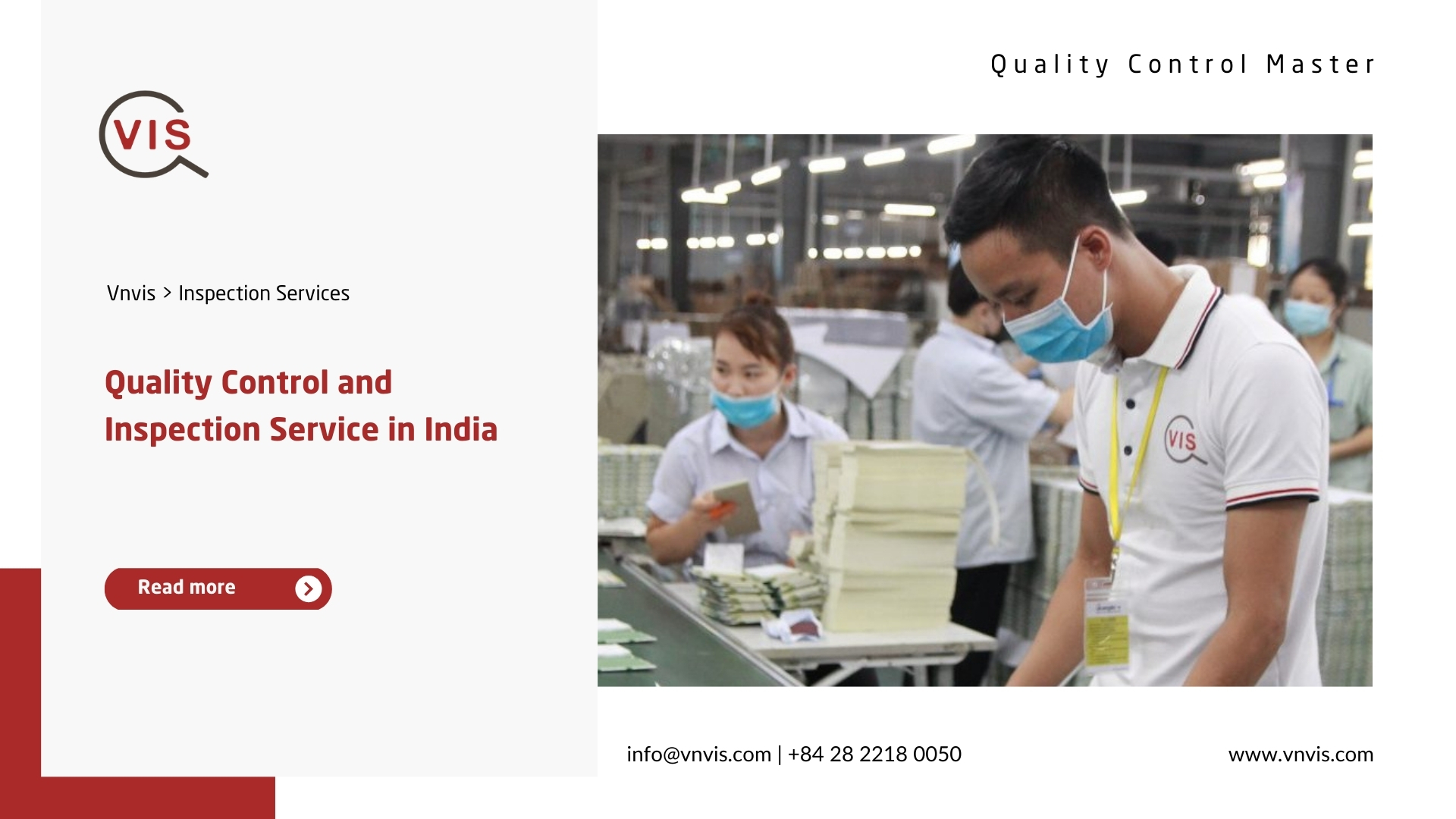 Quality Control and Inspection Service in India - VIS Global Quality ...