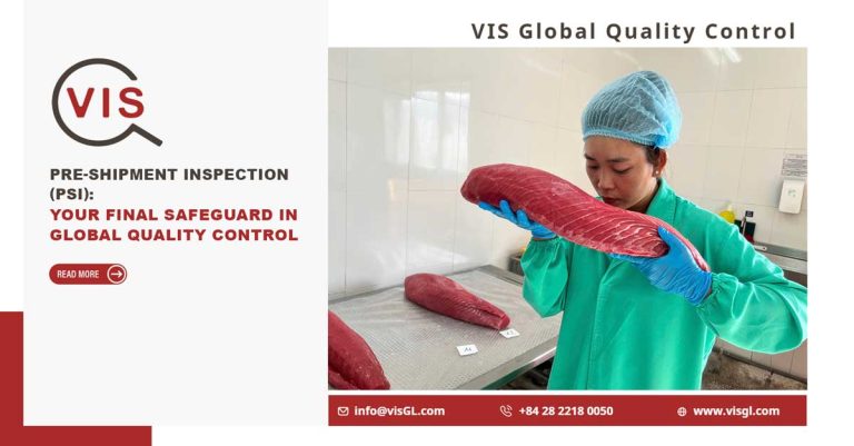 pre shipment inspection in vietnam by vis global