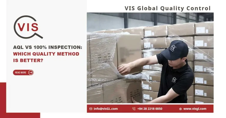 AQL vs 100 percent Inspection vis global quality control
